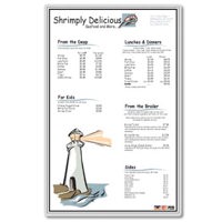 Fellowes Laminating Pouch, Restaurant Menu Size, 3 Mil Thick, Pack of 50