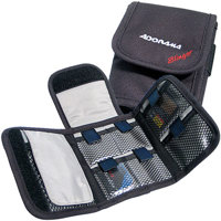 Adorama Slinger Digital Memory Case 8, Holds 8 Cards, Batteries & a Card Reader, Black. Discontiuned- use instead GBSMWS10