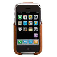 Griffin Technology Elan Snap In for iPhone - Brown Leather image