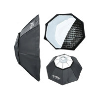 Godox 47" Octagon Softbox with Bowens Mounting, Grid and Hook-and-Loop Fastener