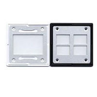 Gepe 2x2 Four Opening 35mm Slide Mounts (11x16 Each Opening) with Anti-Newton Glass, Pack of 5