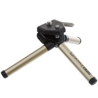 Giottos Q-Pod 5-Section Mini Mini Tripod with Case, Titanium Finish image