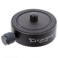 Giottos MH-500 Pro Quick Release Adapter &amp; Plate, Dual Threaded (fits MH-1000, MH-1001 &amp; MH-2000 Ballheads) image