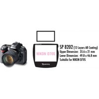 Giottos Aegis 49.8x46.8mm Professional Glass LCD Screen Protector for Nikon D70s, 12 Layers of Multi-Coatings Each Side.