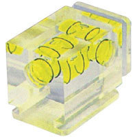 Hakuba 2 Way Fluid Leveler, Flash Shoe Mounted, Double Bubble Level. image
