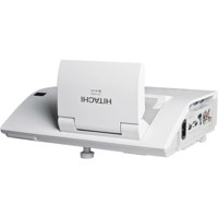 Hitachi CP-A220N Ultra-Short Throw Projector, 2200 Lumens Brightness, XGA (1024 x 768) Native Resolution, 2000:1 Contrast Ratio, HDMI Connection