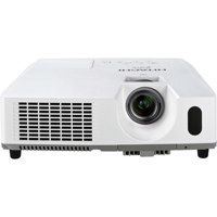 Hitachi CP-X3511 XGA 3LCD Projector, 3500 ANSI Lumens, 1024 x 768 Resolution, 2000:1 Contrast Ratio, IR Wireless with Remote Mouse Function