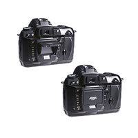 Hoodman Flip Up Sun Hood for the LCD Screen of the Nikon D-50 Digital Camera. image