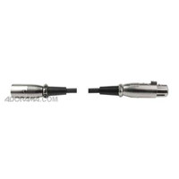 Hosa Professional 30 Ft. AES / EBU 110ohm, 3 Pin XLR Male to 3 Pin XLR Female Cable