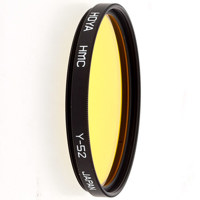 Hoya 49mm Dark Yellow Multi Coated Glass Filter (#52)