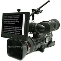 Ikan PT1000W 8" Widescreen Portable Teleprompter Kit with V8000 Monitor & Prompter Pro 2.0 Software