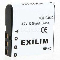 Adorama NP-40 Replacement Battery for Casio Digital Cameras, fits the EX-P600, EX-P700, EX-Z600, EX-Z30, EX-Z40, EX-Z50 &amp; EX-Z55. image
