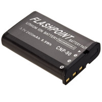 Flashpoint NP-90 Replacement Battery, 3.7v, 2100mAh for Casio Digital Cameras