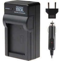 Adorama PT-10 AC/DC Rapid 8.4 volt Battery Charger for Sony FM50, FM55H, FM500H, QM71, QM91, QM51D, QM71D, QM91D, F550, F750, F960, F570, F770, F970, Panasonic VBD1, VBD2, VBD3 / VBD815, and JVC V607U, V615U Batteries