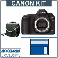 Canon EOS-5D Mark II Digital SLR Camera Body Kit,- USA Warranty - with Lexar 16 GB UDMA 600x Compact Flash Memory Card, Slinger Camera Bag