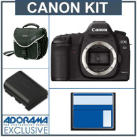 Canon EOS-5D Mark II Digital SLR Camera Body Kit,- USA Warranty - with Lexar 16GB UDMA 600x Compact Flash Memory Card, Slinger Camera Bag - Additional Canon LP-E6 Battery