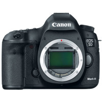 Canon EOS-5D Mark III Digital SLR Camera Body, 22.3 Megapixels - USA Warranty