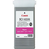 Canon BCI-1431M PG Magenta Ink Cartridge for the imagePROGRAF W6400 Inkjet Printer.