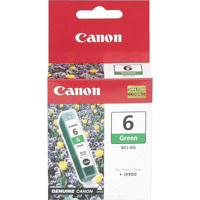 Canon BCI-6G Green Ink Cartridge for the i9900 & Pixma iP8500 6 Color Inkjet Printers.