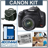 Canon Rebel Xsi Slr Cam/lens Kit, W/slinger Camera Bag