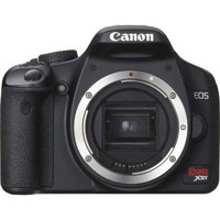 Canon EOS Digital Rebel XSi SLR Camera Body - Black - Refurbished