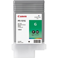 Canon PFI-101G Green Ink Tank for the imagePROGRAF iPF5100 and iPF5000 Inkjet Printers, 130 ml. image
