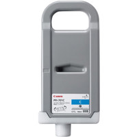 Canon PFI-701C Cyan Ink Tank for the imagePROGRAF iPF8000 and iPF9000 Inkjet Printers, 700 ml.