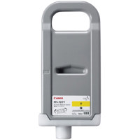 Canon PFI-701Y Yellow Ink Tank for the imagePROGRAF iPF8000 and iPF9000 Inkjet Printers, 700 ml.