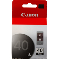 Canon PG-40 Black Ink Cartridge for Many Pixma Series Inkjet Printers and JX200 Inkjet Fax Machine