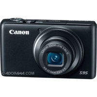 Canon PowerShot S95 10 Megapixels Digital Camera with 3.8x Optical Zoom, 4x Digital Zoom, 3in TFT Color Display