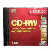Adorama CD-RW Rewritable Recordable Media, 650MB