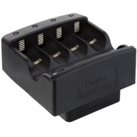 Delkin One Charging Plate for 1 to 4 AA /AAA Ni-MH or NiCd Rechagable Batteries, for use with the Dual Universal Charger
