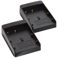 Delkin Two Charging Plates for the Nikon ENEL3e / ENEL3a / ENEL3 Batteries, for use with the Dual Universal Charger