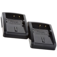 Delkin Two Charging Plates for the Nikon ENEL8 Battery, for use with the Dual Universal Charger.
