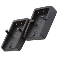 Delkin Two Charging Plates for the Nikon ENEL9 Battery, for use with the Dual Universal Charger.