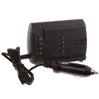 Delkin Dual Universal Multivoltage Charger Package with United States Electrical Plug & Car Adapter