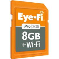 Eye-Fi Pro X2 8GB Wi-Fi SDHC Card Class 6