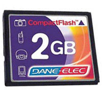 Dane-Elec 2 GB Compact Flash Memory Card image