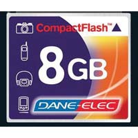 Dane-Elec 8 GB Compact Flash Memory Card image