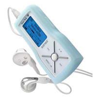 SanDisk Sansa m200 Series Blue Silicone MP3 Carrying Case image