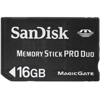 SanDisk 16GB Memory Stick Pro Duo Memory Card