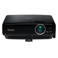 Epson Megaplex MG-50 Multimedia Projector, 960 x 540 WVGA Resolution, 2200 Lumens, Up to 3000:1/Auto iris On Contrast