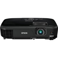 Epson PowerLite 1261W Multimedia Projector, 16:10 Aspect Ratio, 2800 Lumens Light Output, Native Resolution WXGA