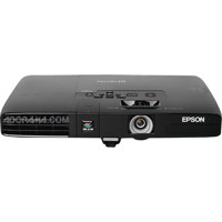 Epson PowerLite 1760W, 2600 Lumen Multimedia Projector, Native 1280 x 800 (WXGA) Resolution, USB Plug 'n Play, Up to 2000:1 Contrast Ratio