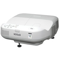 Epson PowerLite 475W Ultra-Short-Throw Projector, 1280 x 800 (WXGA) Resolution, 2600 Lumens Brightness, 3000:1 Contrast Ratio