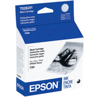 Epson Black Ink Cartridge for the Stylus C60 Inkjet Printers for the Compaq iPAQ Home Internet.