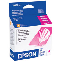 Epson Magenta Ink Cartridge for the Stylus CX5200, CX5400 & Stylus C82 Series of Inkjet Printers.