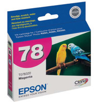 Epson Magenta Ink Cartridge for the Stylus Photo R380, R260, and RX580 Inkjet Printers. photo
