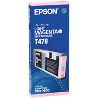 Epson Light Magenta Ink Cartridge for the Stylus Pro 9500 Inkjet Printer.