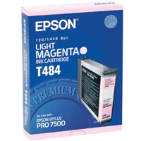 Epson Light Magenta Ink Cartridge for the Stylus Pro 7500 Inkjet Printer.